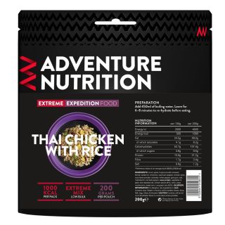 1000 Kcal Thai Chicken with Rice Freeze Dried Food