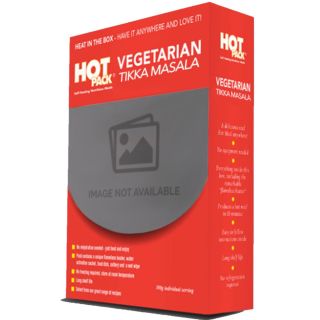 HOT PACK self heating meal in Box - Vegetarian Tikka Masala