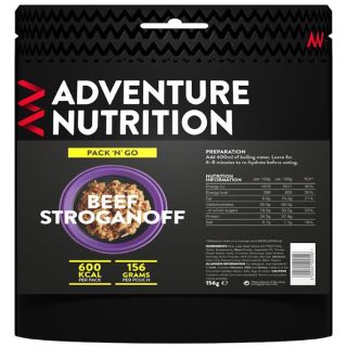 Pack & Go 600 Kcal Beef Stroganoff