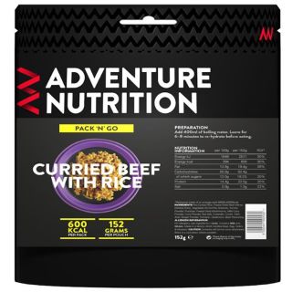 Pack & Go 600 Kcal Beef Curry with Rice