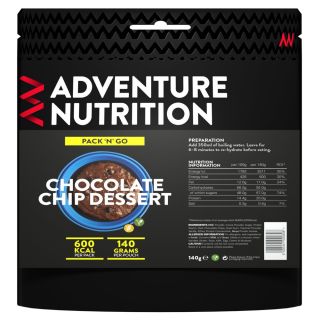 600 Kcal Pack N Go Chocolate Chip  Dessert
