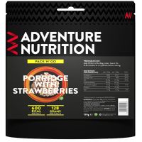 600 Kcal Pack N Go Porridge & Strawberries